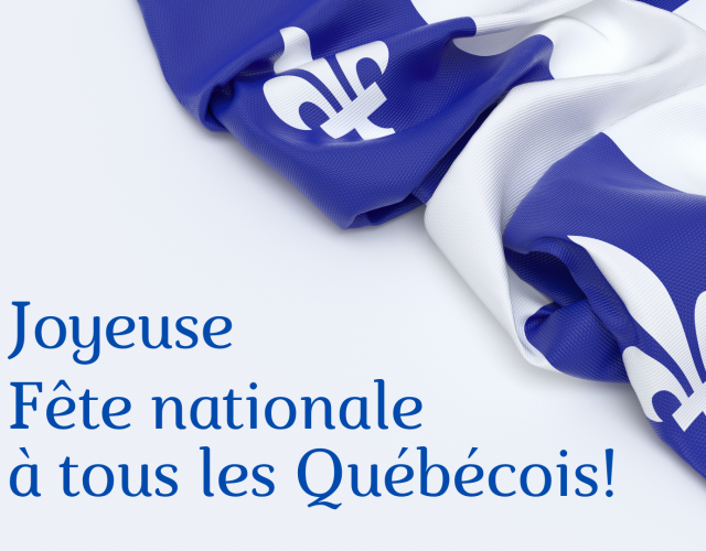 Fermeture des bureaux pour la Fête nationale du Québec